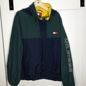 Vintage Tommy Hilfiger Rain Jacket Size Large